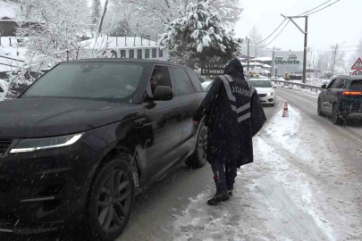 Uludağ’a çıkanlara jandarma izin vermedi