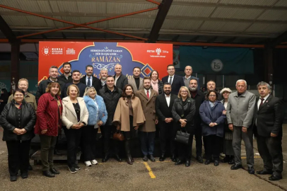 Bursa Büyükşehir'in sofrası Konak'ta kuruldu