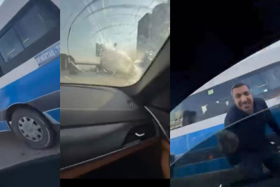 Bursa’da yol verme kavgası! Camı kırdı, 180 bin lira ceza yedi