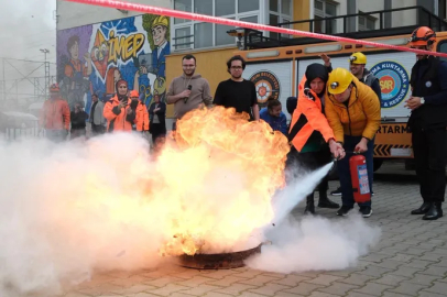 Yıldırım'da nefes kesen tatbikat