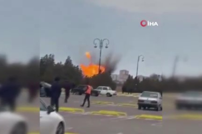 Nahçıvan Havalimanı'na İran kamikaze dronu düştü