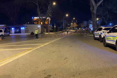 Bursa’da trafikte gece denetimi