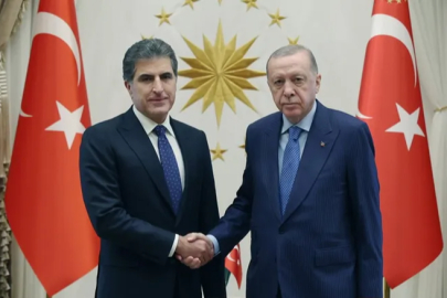 Erdoğan ile Barzani görüşmesinde 'Terörsüz Türkiye' vurgusu