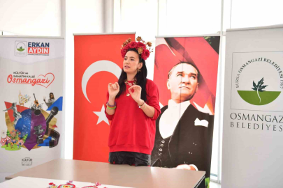 Osmangazi Belediyesi’nden baharı müjdeleyen atölye