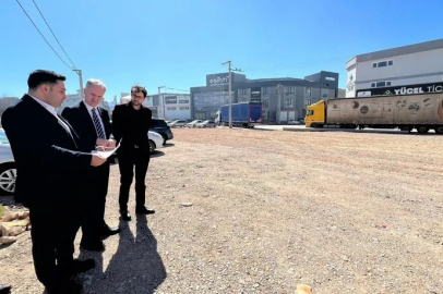 İnegöl'de sanayi bölgesindeki otopark alanları artıyor