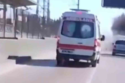 Kırmızı ışığı son anda fark eden araçlar zincirleme kazaya neden oldu