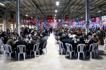 Bursa Büyükşehir'in kardeşlik sofrası Yenişehir'de kuruldu