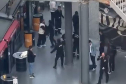 AVM’de iki grup arasında kavga! Güvenlik müdahale etti