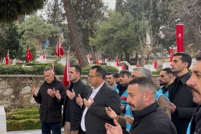 Bayram öncesinde şehitler unutulmadı