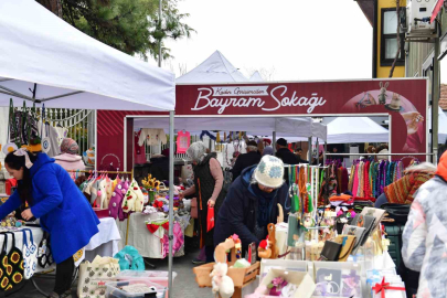 Osmangazi'de Kadın girişimciler ’Bayram Sokağı’ kapılarını açtı