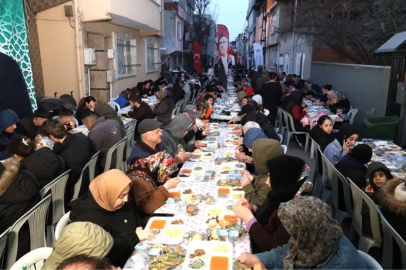 Osmangazi'de iftar sofrası dolup taştı