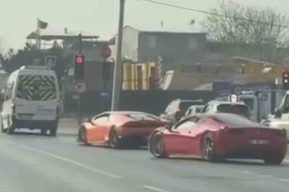 Bursa’da Lamborghini ve Ferrari sürücülerine 100 bin TL ceza