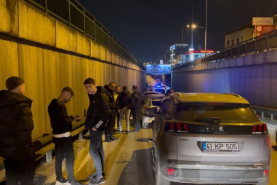 Bursa’da zincirleme trafik kazası sonrası kavga çıktı