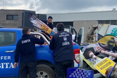 Nilüfer’de yaya yolları işgallerden arındırıldı