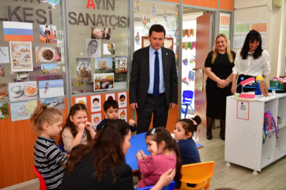 Osmangazi'de bayram neşesi 'minik kalpler'de