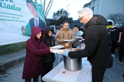 Osmangazi'de gönül sofrası kuruldu