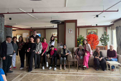 Burtom’dan huzurevi sakinlerine ziyaret