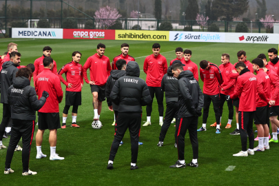 A Milli Futbol Takımı, Romanya maçı hazırlıklarını sürdürdü