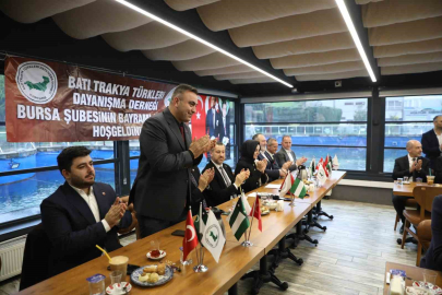 Batı Trakya Türkleri Bursa’da bayramlaştı