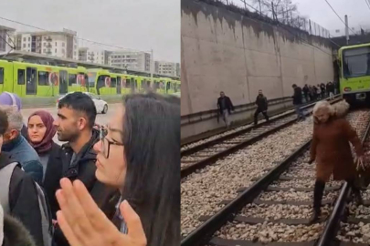 Bursa’da metro seferleri durdu