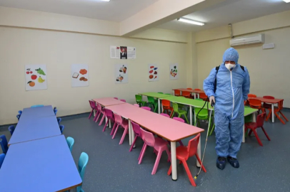 Osmangazi'de kreşlerde hijyen çalışmaları kesintisiz sürüyor