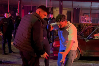 Eşinin yanında darp edildiğini iddia etti