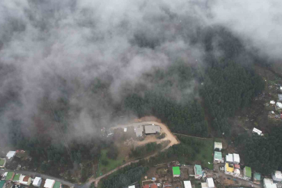 Uludağ’dan inen sis Bursa’yı sardı