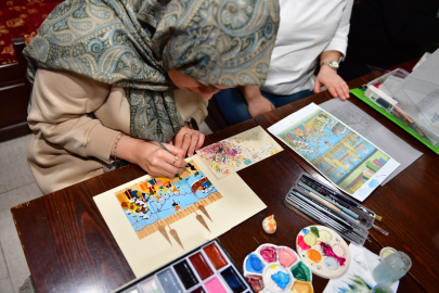 Osmangazi’de Minyatür Sanatı Kadınlarla Hayat Buluyor