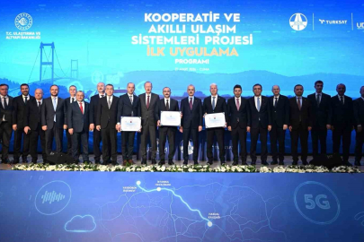 5G destekli akıllı yolda ilk test