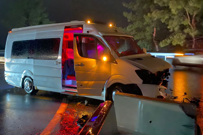 Unitimsah Aydın deplasman yolunda kaza geçirdi!