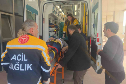 Bursa’da çatıdan düşen usta ağır yaralandı