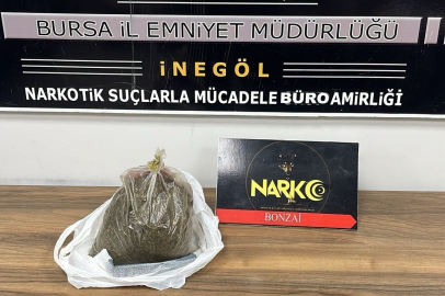 İnegöl’de uyuşturucu taciri tutuklandı