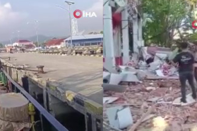 Tsunami uyarısı! endonezya 7.4 ile sallandı...