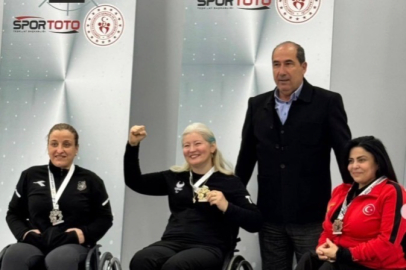 Bursalı milli sporcu Türkiye birincisi oldu