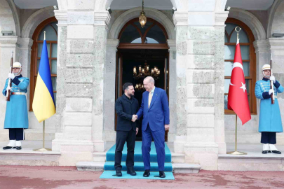 Erdoğan ile Zelenskiy görüşmesi başladı