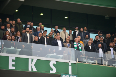 Siyasilerden Bursaspor'a tam destek!