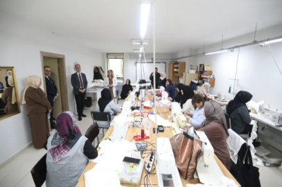 Bursa İnegöl'de Başkan Taban’dan İnesmek kursiyerlerine ziyaret