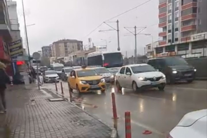 Bursa’da tehlikeli manevraya 3 bin lira ceza kesildi