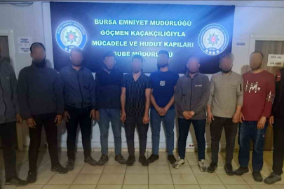 Bursa’da göçmen kaçakçılığına darbe