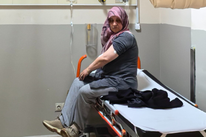 Akrep sokan kadın hastanelik oldu