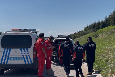 "Otoyola 5 yaşında çocuk bırakıldı" ihbarı ekipleri alarma geçirdi