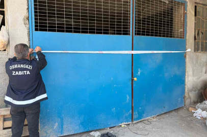 Osmangazi’de tehlikeli atık döken araca ağır ceza