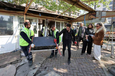 1050 Konutlar’daki yeşil alan işgalden kurtarıldı