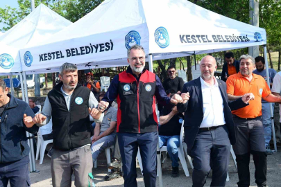 Kestel'de alın terine vefa