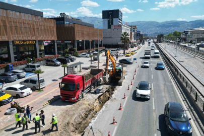 Büyükşehir Bursa’nın yeni yerleşimlerinde altyapıyı güçlendiriyor