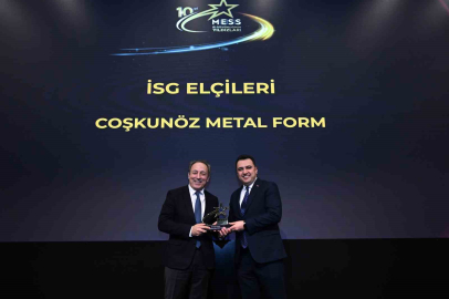 Coşkunöz Metal Form, İSG Elçileri Kategorisinde Ödül Aldı