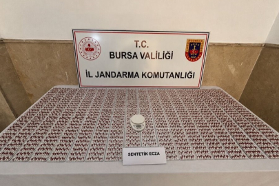 Bursa’da zehir tacirlerine darbe! Binlerce sentetik hap ele geçirildi