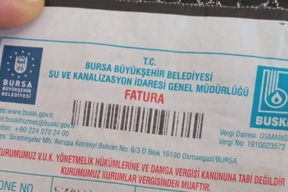 Bursa'da suya indirim geldi! Bursa'da su faturaları 1 Haziran'da hafifliyor!