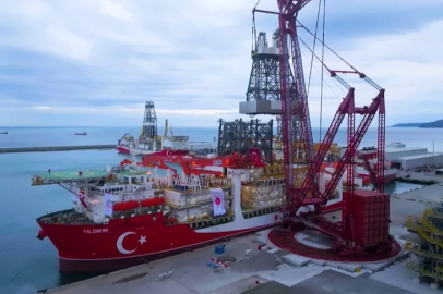 Yıldırım sondaj gemisi Karadeniz’e açıldı