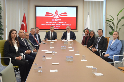 Bursa İl Millî Eğitim Müdürlüğü ile STARWOOD Arasında Mesleki Eğitim İş Birliği Protokolü